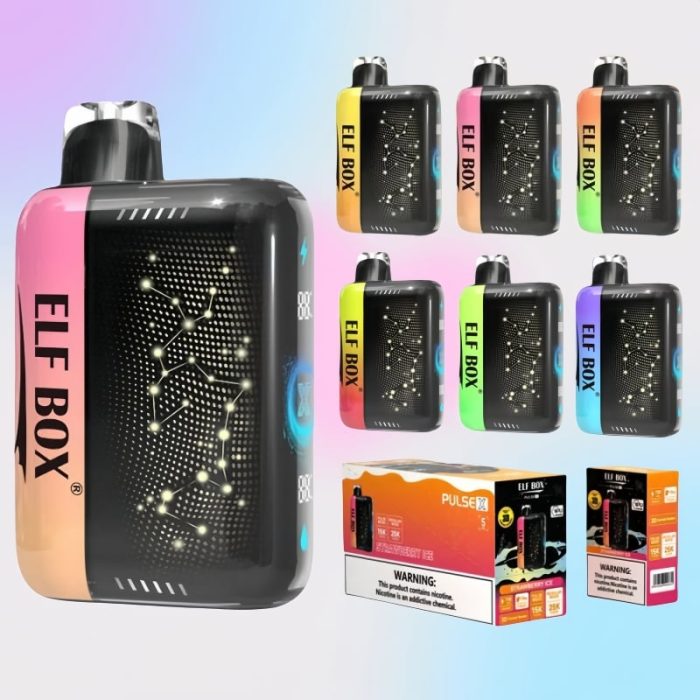 ELF BOX PULSE X 25000 Puffs | TOTOVAPE ELF BOX PULSE X 25000 Puffs | TOTOVAPE