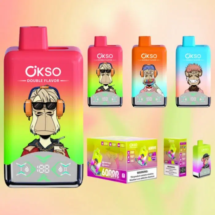 OKSO Doppel Geschmack 60k Puffs | TOTOVAPE