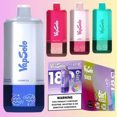 Vapsolo 6in1 180K Puffs | TOTOVAPE Vapsolo 6in1 180K Puffs | TOTOVAPE